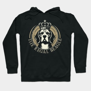 The Regal Beagle Retro Design Hoodie